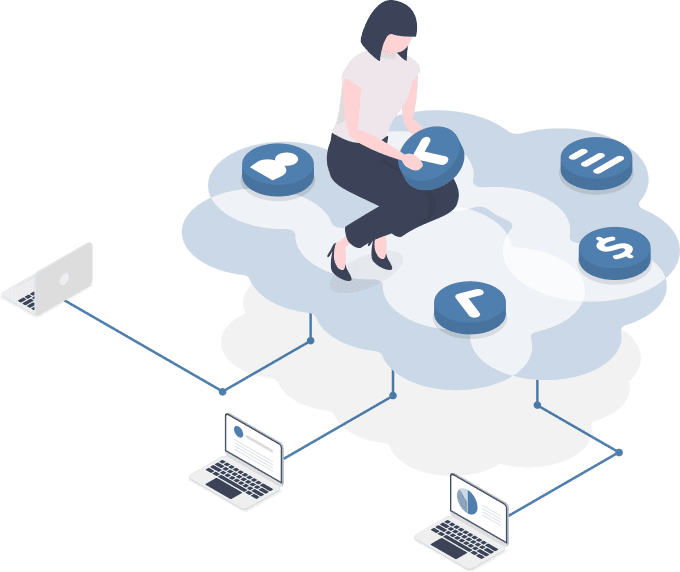 クラウドのイラスト